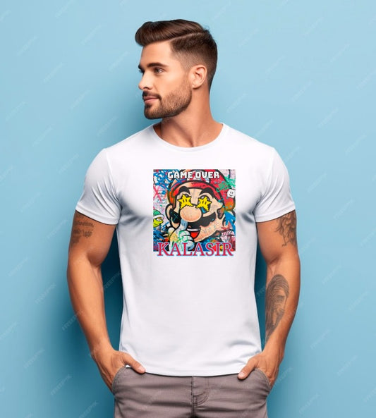 CAMISETA #MARIOGAMEOVER